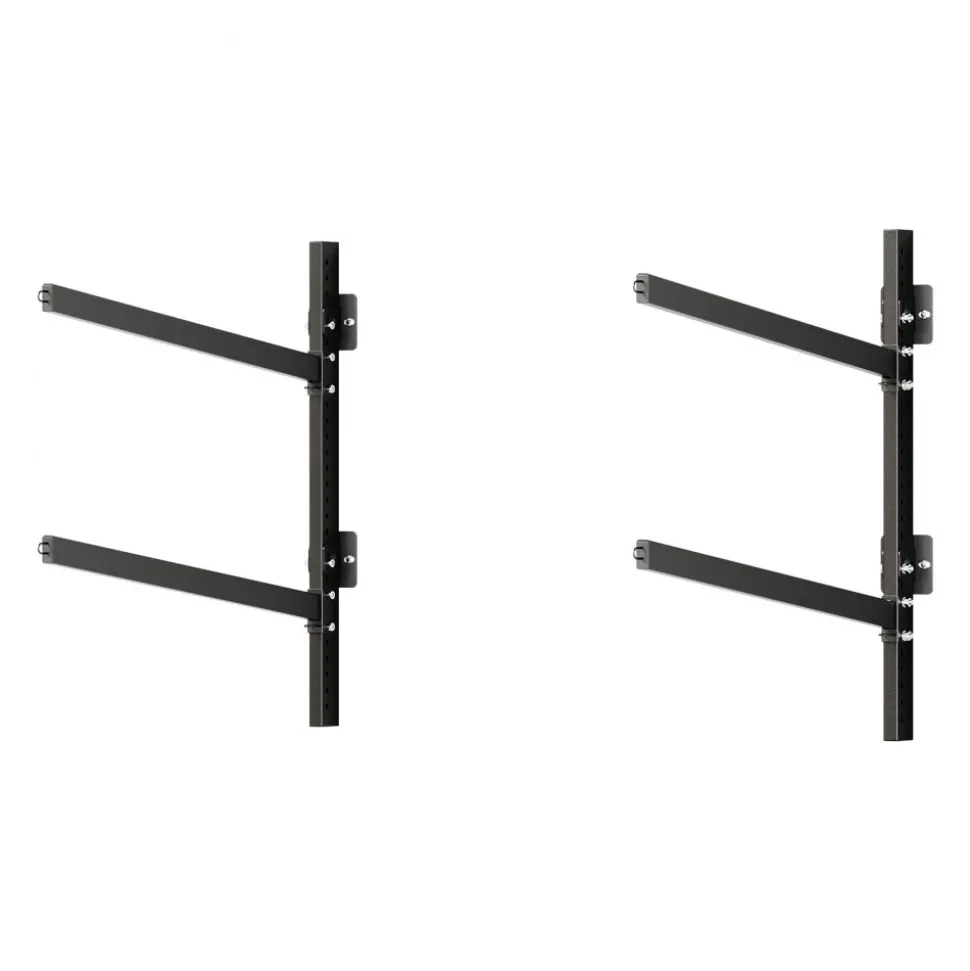 VEVOR Kayak Storage Rack for 2 Kayaks, Holds 200 lbs, Heavy Duty Adjustable Wall Mount Stand for Indoor Outdoor Garage Shed Dock, Storage Holder for Canoe, Small Boat, SUP, Surfboard & Paddleboard