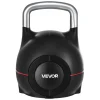 VEVOR Kettlebell, Adjustable Kettlebell with 7 Weight Levels (5, 11.5, 18, 24.5, 31, 37.5, 44 lbs), Die-Cast Aluminum and ABS Material, for Grip Strength Training, Full-body Workout & Cross-Training