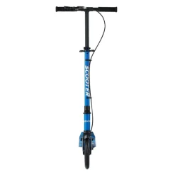 VEVOR Kick Scooter for Kids Ages 8+, Teens & Adults, 2-Wheel Toddler Scooter with Height Adjustable Handlebar, Wide Anti-Slip Deck, Foldable Lightweight for Boys & Girls up to 220 lbs, Black + Blue