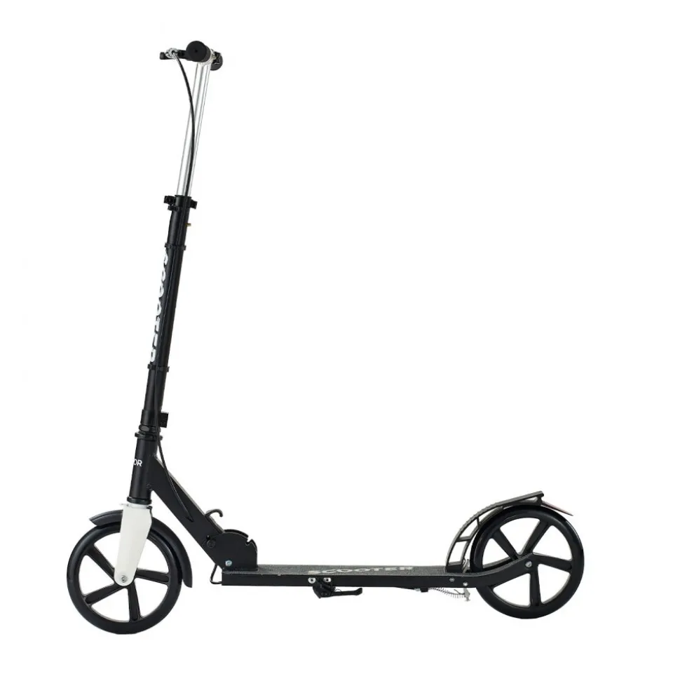 VEVOR Kick Scooter for Kids Ages 3+, 2-Wheel Toddler Scooter with Light-Up Wheels, Adjustable Height Handlebar, Wide Anti-Slip Deck, Foldable Lightweight Frame for Boys & Girls up to 110 lbs, Blue