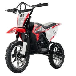 VEVOR Kids Ride On Motorcycle, 36V Battery Powered Electric Motorcycle with Speed Up to 15.5mph, Treaded Tires, Battery Gauge, Dual Brakes, Ride on Toys for Children Boys Girls Aged 14+