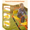 VEVOR Kids Seesaw, 200 lbs Load Capacity, Metal Rocking Teeter Totter with Handles, Toddler Seesaw for Children Aged 3+, Kids Outdoor Playground Equipment for Lawn, Backyard, Playground, 2 Seats
