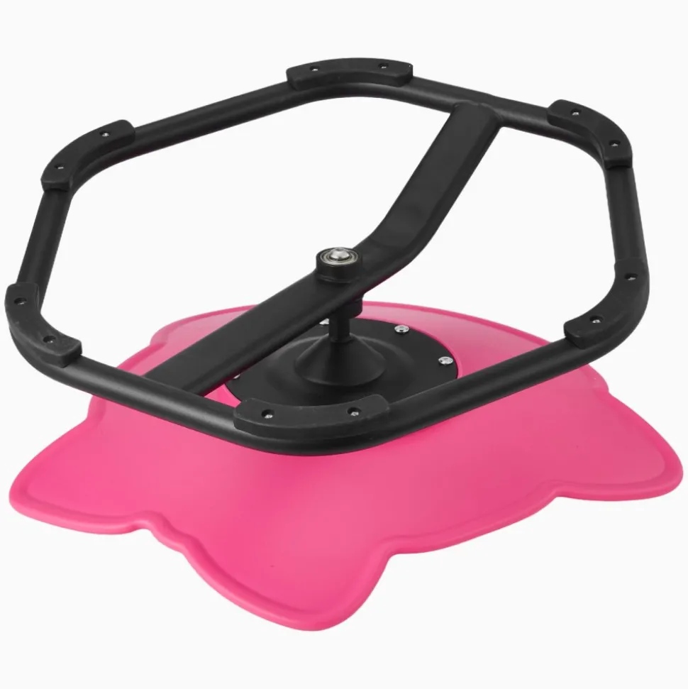 VEVOR Kids Swivel Chair, 220 lbs Capacity, Elephant Shape Sensory Spinning Chair, Autistic Kids Sensory Toy Seat with Non-Slip Metal Base, Toddler Sit & Spin Seat for Coordination Balance Focus, Red