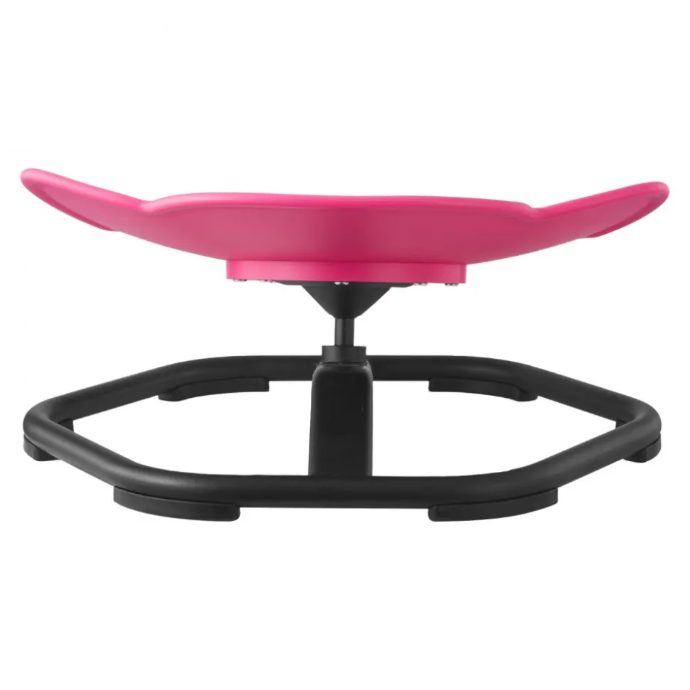 VEVOR Kids Swivel Chair, 220 lbs Capacity, Elephant Shape Sensory Spinning Chair, Autistic Kids Sensory Toy Seat with Non-Slip Metal Base, Toddler Sit & Spin Seat for Coordination Balance Focus, Red