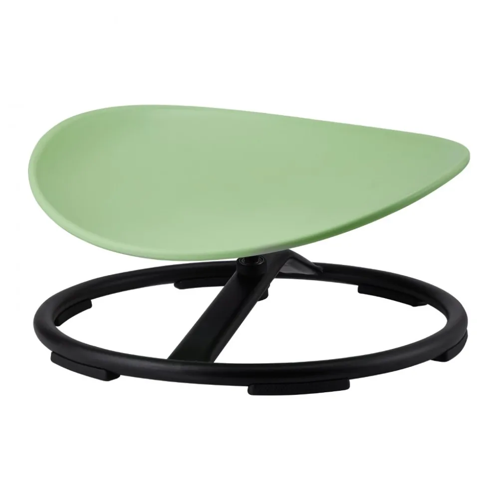 VEVOR Kids Swivel Chair, 220 LBS Capacity, Sensory Spinning Chair, Autistic Kids Sensory Toy Chair with Non-Slip Metal Base, Toddler Sit and Spin Chair for Coordination Balance Focus Training Green