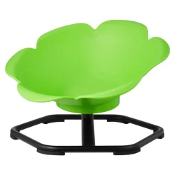 VEVOR Kids Swivel Chair, 220 lbs Capacity, Cylinder Shape Sensory Spinning Chair, Autistic Kids Sensory Toy Seat with Non-Slip Metal Base, Toddler Sit & Spin Seat for Coordination Balance Focus, Green