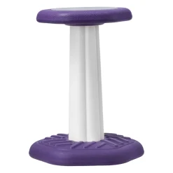VEVOR Kids Wobble Chair, Active Chair with Sponge Cushion, Wobble Stool Improves Focus, Posture and Calm Children, Ideal for Schools and Home, Age 7-14, Purple