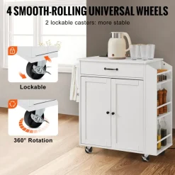 VEVOR Kitchen Island Cart, 32