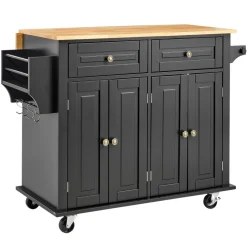 VEVOR Kitchen Island Cart, 43
