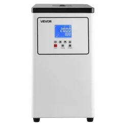 VEVOR Laboratory Chiller Circulator, -20℃ to Room Temperature, 3.4 L Internal and External Dual Circulation, Compatible with ≤2 L Rotary Evaporators for Condenser Reflux and Rapid Cooling