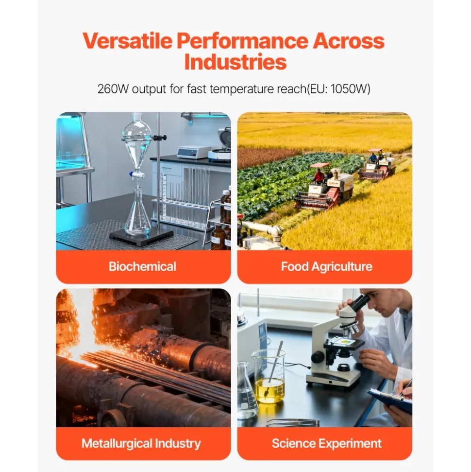 VEVOR Laboratory Chiller Circulator, -20℃ to Room Temperature, 3.4 L Internal and External Dual Circulation, Compatible with ≤2 L Rotary Evaporators for Condenser Reflux and Rapid Cooling