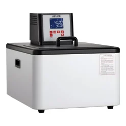 VEVOR Laboratory High-Temperature Circulating Oil Bath, Up to 300℃/572℉, 15 L Lab Constant Temperature Heating Tank, 0.1℃ High Precision, Internal and External Dual Circulation, for Laboratory