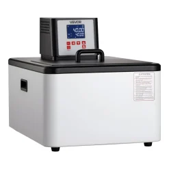 VEVOR Laboratory High-Temperature Circulating Oil Bath, Up to 300℃/572℉, 15 L Lab Constant Temperature Heating Tank, 0.1℃ High Precision, Internal and External Dual Circulation, for Laboratory