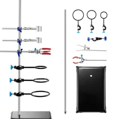 VEVOR Lab Stand Support, Laboratory Retort Support Stand Set, Steel Lab Stand 23.6