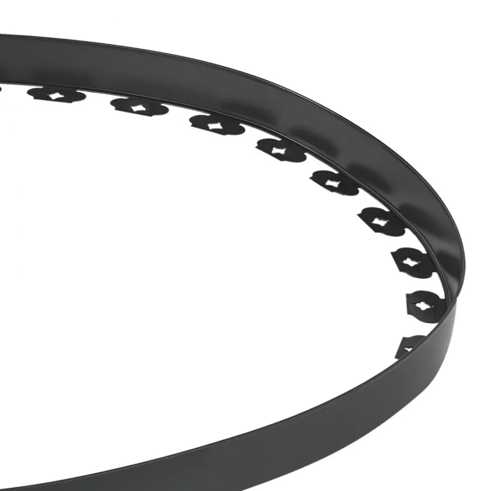 VEVOR Landscape Edging, 100 ft x 1.5 in Plastic Garden Border Edging with 120 Spikes, No Dig, Flexible Lawn Edgings Roll, UV-Resistant Mini Fence Borders Pathway Edgings for Flower Beds Yard Paver