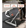 VEVOR Landscape Rake, 60 inch Handle 20 inch Wide Head, Large Heavy Duty Aluminum Landscaping Level, Asphalt Rake Tool for Asphalt & Land Leveling, Concrete Paving, Sand Flattening, No Teeth