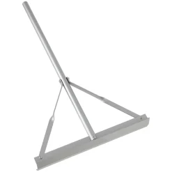 VEVOR Landscape Rake, 60 inch Handle 20 inch Wide Head, Large Heavy Duty Aluminum Landscaping Level, Asphalt Rake Tool for Asphalt & Land Leveling, Concrete Paving, Sand Flattening, No Teeth