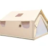 VEVOR Large Canvas Tent 12x14ft, Wall Tent with PVC Storm Flap, Canvas Wall Tents Waterproof, Canvas Camping Tents With Stove Hole for 8-10 people Outdoor Party Hiking Barbecue