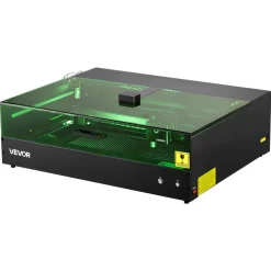 VEVOR Laser Engraver, 20W, Laser Engraving and Cutting Machine with Enclosure Camera, Laser Cutter, 36000 mm/min, 19.7 x 12.6 in Working Area, for Wood, Leather, Glass, Paper, Certain Metal, Class 1