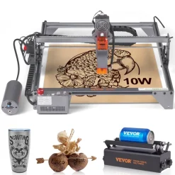 VEVOR Laser Engraver, 10W Output Laser Engraving Machine, 15.7
