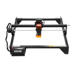 VEVOR Laser Engraver, 5W Output, Laser Engraving Cutter Machine, 14.9 x 15.7 in/38 x 40 cm Working Area, 10000 mm/min Movement Speed, Compressed Spot with Eye Protection, for Wood, Certain Metal
