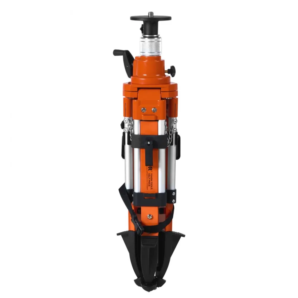 VEVOR Laser Level Tripod Stand, 5/8"-11 Thread Mount, 27.16-67.71 inch Height Adjustment Heavy Duty Survey Tripod, with Level Bubble & Diffusion Limiter , Liftable Non-Skid Feet for Construction