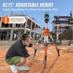 VEVOR Laser Level Tripod Stand, 5/8