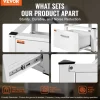 VEVOR Laundry Pedestal 27" Wide 14.4" Height, Washer And Dryer Base Stand Platform Universal Fit 660lbs Capacity, Heavy Duty Multi-Functional Base for Washing Machine with Drawer & Rich Accessories
