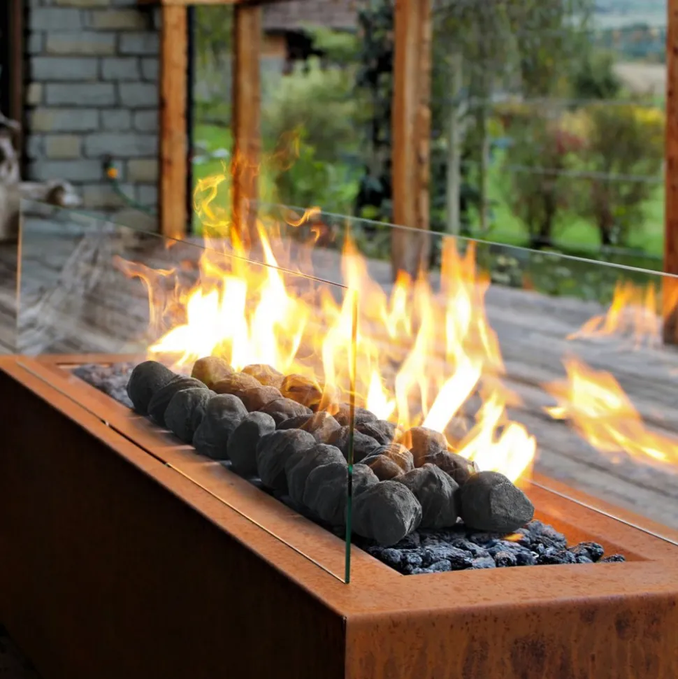 VEVOR Lava Rocks, 1.2-2.0 inch 25 Pcs Fire Stones Lava Rocks For Fire Pit, Reusable Fire Pit Stones Indoor and Outdoor Use, Decorative Firepit Rocks for Propane/Gas Fireplace,Stove,Courtyard,Camping