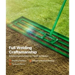 VEVOR Lawn Leveling Rake, 48