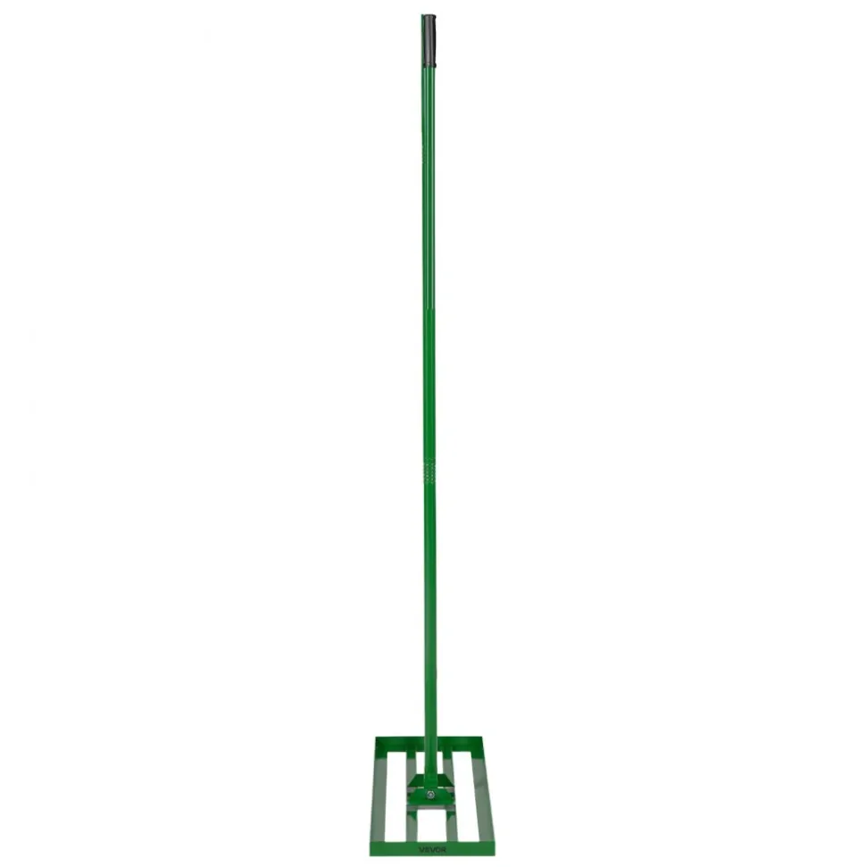 VEVOR Lawn Leveling Rake, 36"x10" Level Lawn Tool, Heavy-duty Lawn Leveler with 78" Steel Extended Handle, Yard Leveling Rake Suit for Garden, Golf Lawn, Farm