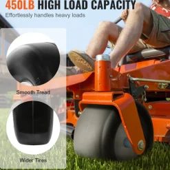 VEVOR Lawn Mower Tires with Rim, 13x5-6