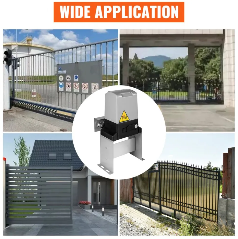 Vevor 3300lbs Automatic Sliding Gate Opener Driveway Operator Infrared Sensor