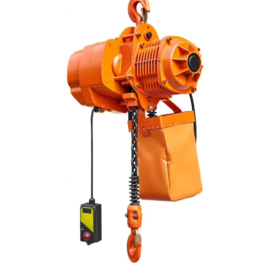 VEVOR 2200 lbs Electric Chain Hoist, 20 ft Lifting Height, 120V Single Phase Overhead Crane with 15 ft Wired Remote Control, G100 Chain Electric Lift Hoist for Factories, Warehouses, Garages