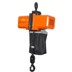 VEVOR 1100 lbs Electric Chain Hoist 15 FT Lifting Height, 120V Electric Hoist, Single Phase Overhead Crane with G100 Chain, 10 ft Wired Remote Control for Garage, Shop, Hotel, Home