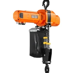 VEVOR 2200 lbs Electric Chain Hoist, 10 ft Lifting Height, 120V Single Phase Overhead Crane with 328 ft Wireless & 8 ft Wired Remote Control, Power Electric Hoist for Factories, Warehouses, Garages