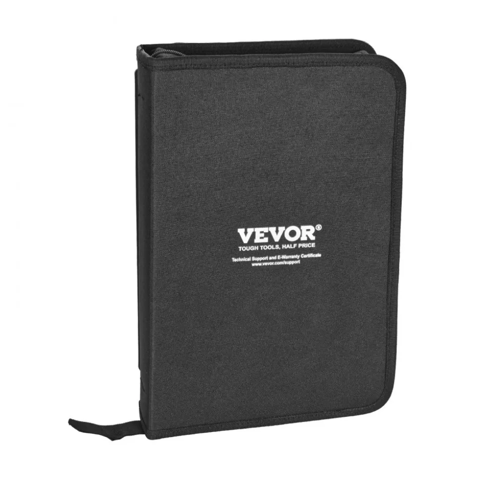 VEVOR Leather Working Tools Kit, 59 PCS Leather Craft Tools with Portable Canvas Storage Bag, Engraving Punching Sewing Stamping Sanding Tools, Ideal for Beginners DIY Enthusiasts and Professionals
