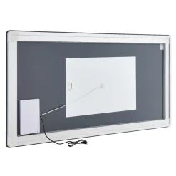 VEVOR LED Bathroom Mirror, 36" x 72" LED Bathroom Vanity Mirror with Frontlit and Backlit, Anti-Fog Memory Mirror with Lights, Stepless 3 Colors Temperature Dimmable Bathroom Mirror, Wall Mounted