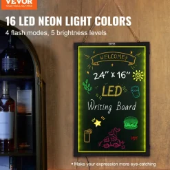 VEVOR LED Message Writing Board, 24
