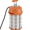 VEVOR LED Portable Work Lamp, 150W, 20000lm, 5000K Durable & Water-Resistant, Linkable up to 6 Units, Ceiling or Stand Job Site Illumination for Both Indoor & Outdoor Use