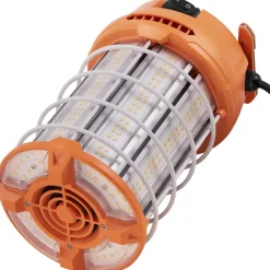 VEVOR LED Portable Work Lamp, 150W, 20000lm, 5000K Durable & Water-Resistant, Linkable up to 6 Units, Ceiling or Stand Job Site Illumination for Both Indoor & Outdoor Use