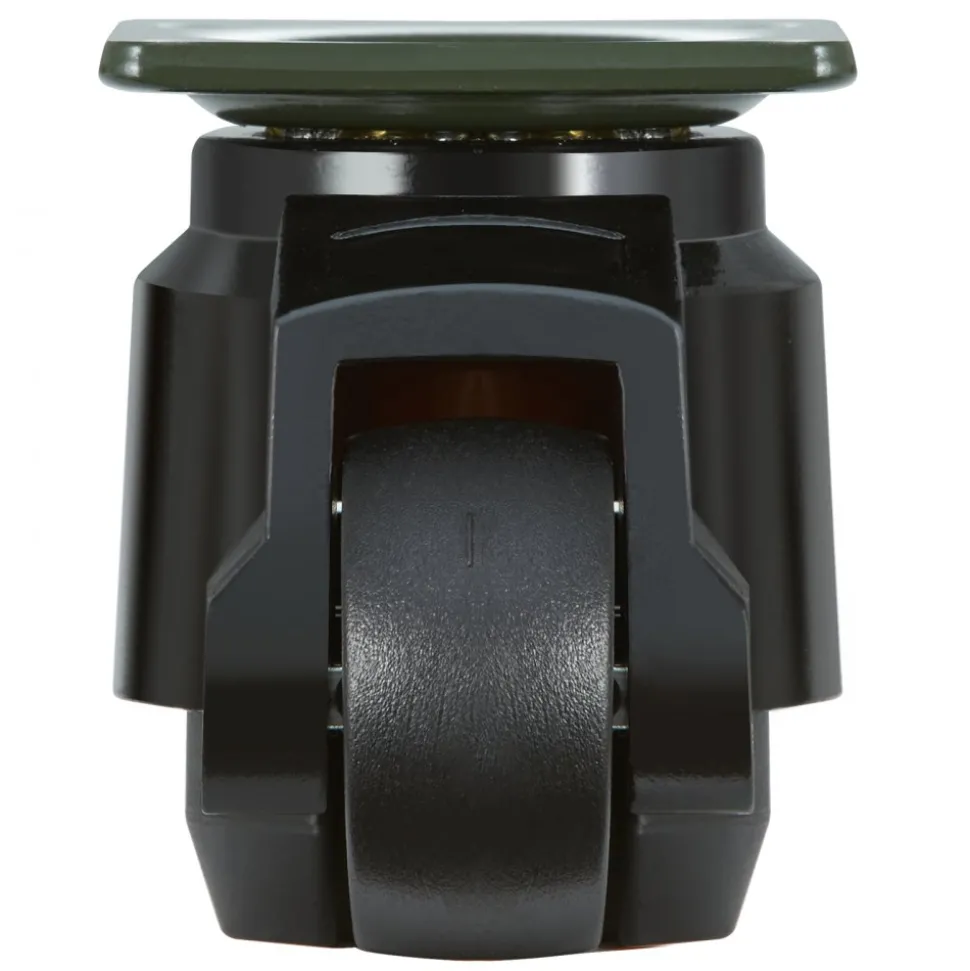 VEVOR Leveling Casters, 4-Pack Heavy Duty 360° Swivel Caster Wheels Hold up to 1100 lbs Load, 2 inches Caster Diameter, Adjustable Casters with Upgraded Handle Design and Feet for Workbench & Machine