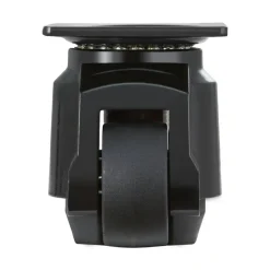 VEVOR Leveling Casters, Set of 4, 2200 lbs Total Load Capacity, 2.5 inches, Heavy Duty with Upgraded Handle Design, 360 Degree Swivel Caster Wheels, Adjustable Casters with Feet for Workbench, Machine