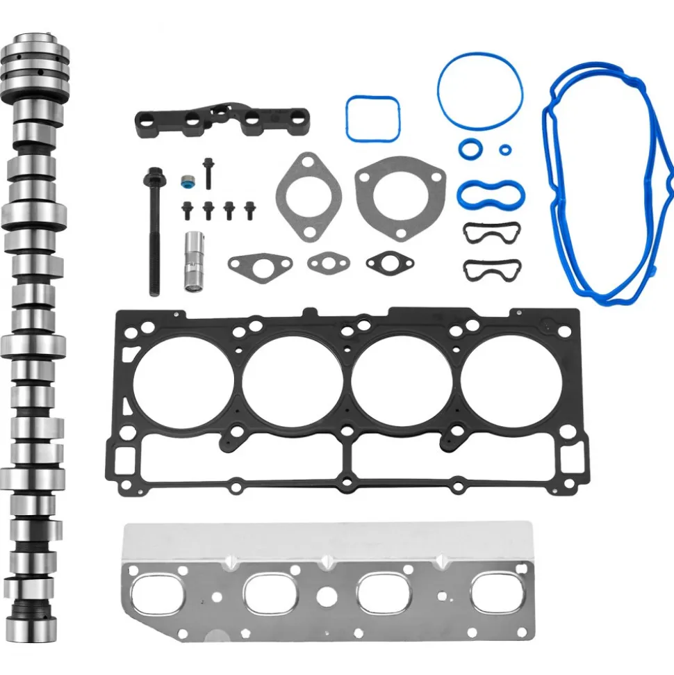 VEVOR Lifter Camshaft Kit, 18-Piece Set, Fits 2009-2021 Jeep Grand Cherokee, 2009-2021 Dodge Challenger, Fits 1999-2013 4.8L, 5.3L, and 5.7L LS-Based Engines, V8 5.7L