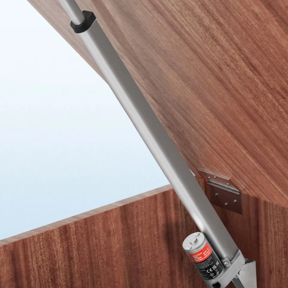 VEVOR Linear Actuator 12V, 18 Inch High Load 330lbs/1500N Linear Actuator, 0.19"/s Linear Motion Actuator with Mounting Bracket and IP54 Protection