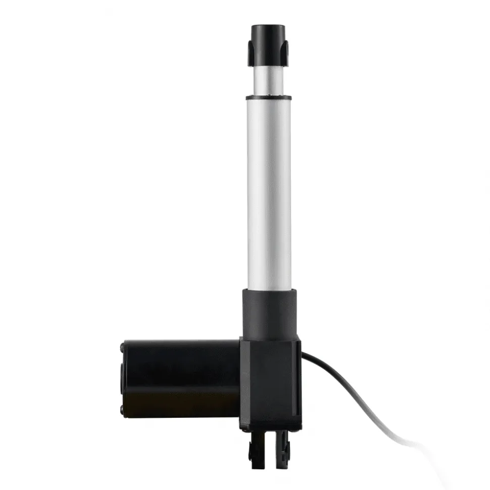 VEVOR Linear Actuator 12V, 6 Inch Heavy Duty 1320lbs/6000N Linear Actuator, 0.19"/s Linear Motion Actuator with Mounting Bracket & IP44 Protection for Electric Door Industrial Machinery Vessels Cargo