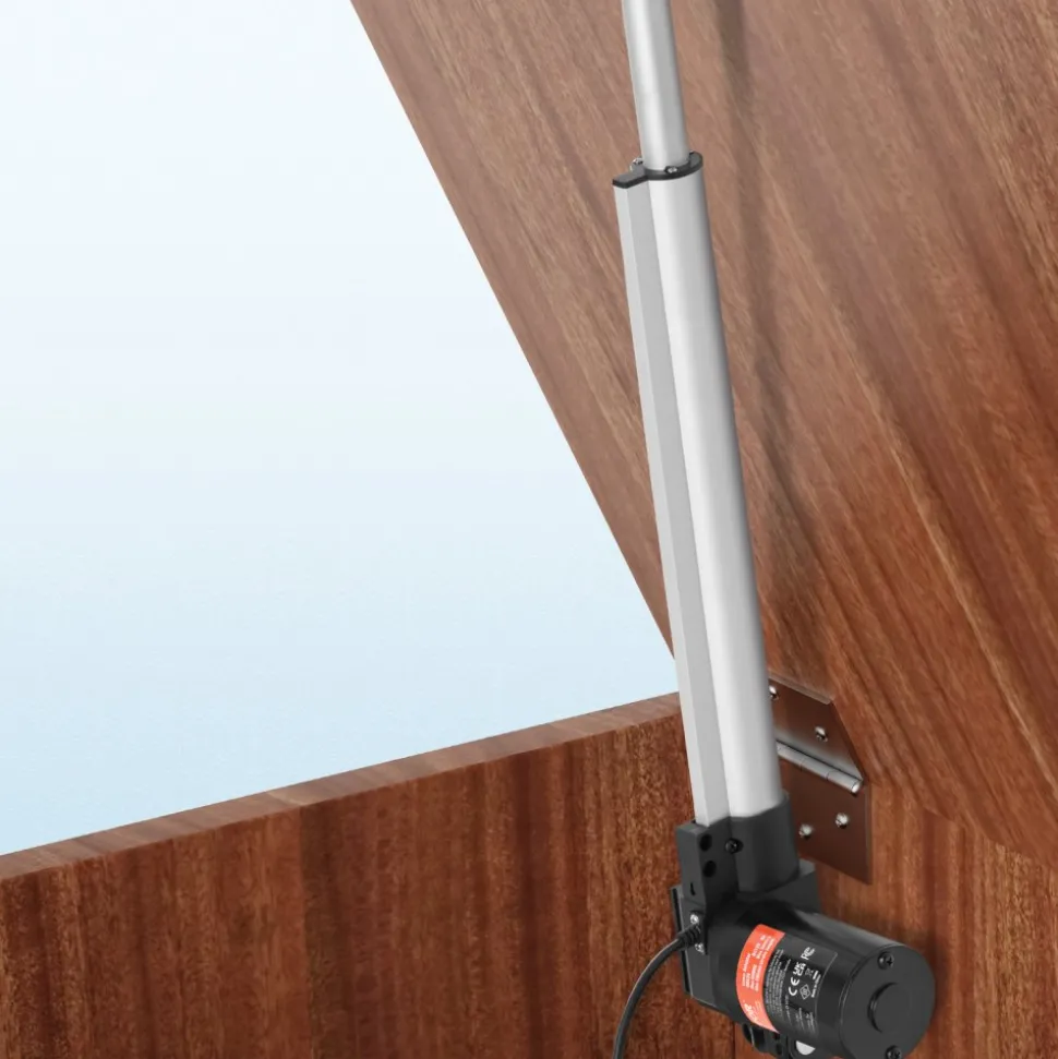 VEVOR Linear Actuator 12V, 14 Inch Heavy Duty 1320lbs/6000N Linear Actuator, 0.19"/s Linear Motion Actuator with Mounting Bracket & IP44 Protection for Electric Door Industrial Machinery Vessels Cargo