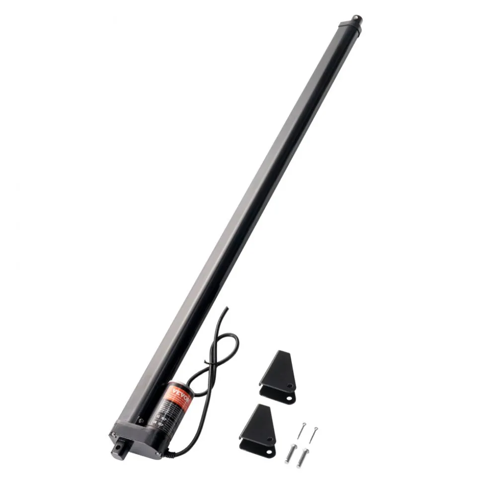 VEVOR Linear Actuator 12V, 20 Inch High Speed 0.55"/s Linear Actuator, 220lbs/1000N Linear Motion Actuator with Mounting Bracket and IP54 Protection