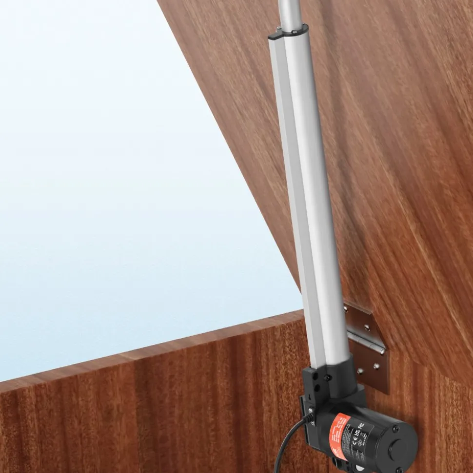 VEVOR Linear Actuator 12V, 16 Inch Heavy Duty 1320lbs/6000N Linear Actuator, 0.19"/s Linear Motion Actuator with Mounting Bracket & IP44 Protection for Electric Door Industrial Machinery Vessels Cargo