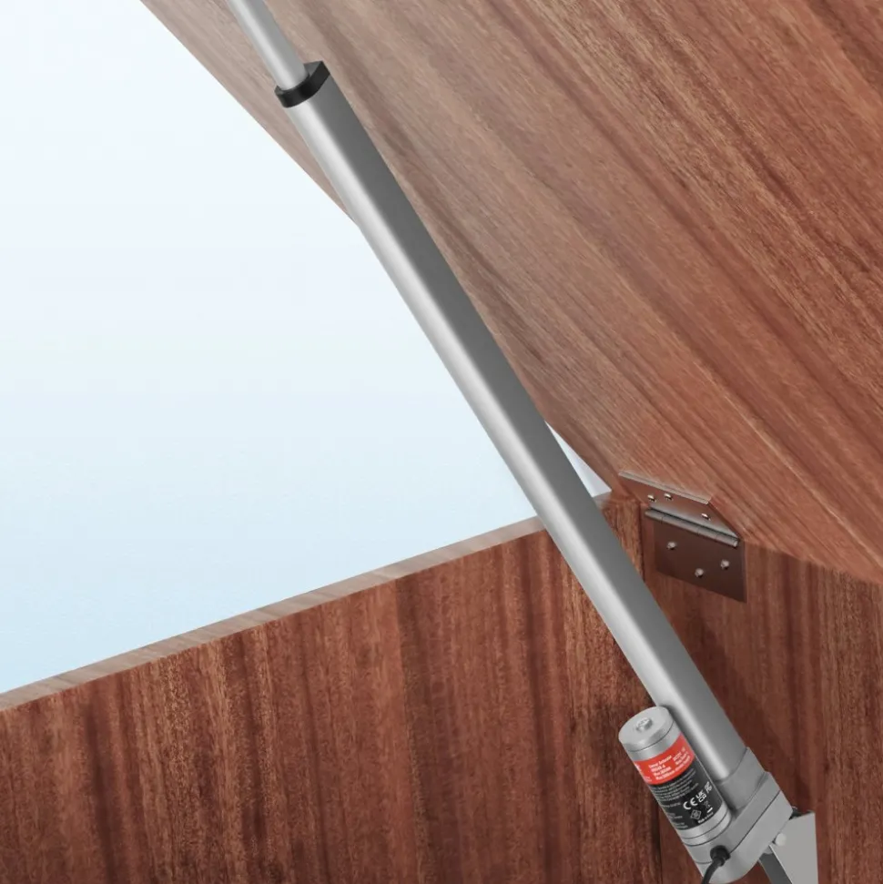 VEVOR Linear Actuator 12V, 20 Inch Waterproof IP65 Linear Actuator, 660lbs/3000N 0.19"/s Linear Motion Actuator with Mounting Bracket for Outdoor Use